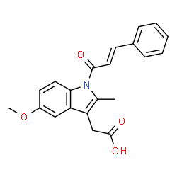 ChemSpider 2D Image | Cinmetacin | C21H19NO4