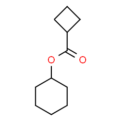 ChemSpider 2D Image | Cyclohexyl cyclobutanecarboxylate | C11H18O2