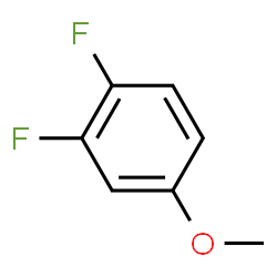 ChemSpider 2D Image | 3,4-Difluoroanisole | C7H6F2O