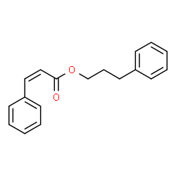 ChemSpider 2D Image | 3-Phenylpropyl (2Z)-3-phenylacrylate | C18H18O2