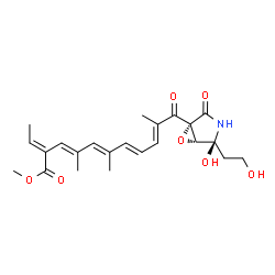 ChemSpider 2D Image | Fusarin C | C23H29NO7