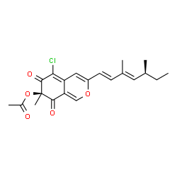 ChemSpider 2D Image | (+)-Sclerotiorin | C21H23ClO5