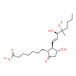 ChemSpider 2D Image | Mexiprostil | C23H40O6