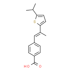 ChemSpider 2D Image | namirotene | C17H18O2S