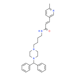 ChemSpider 2D Image | TAGORIZINE | C30H36N4O
