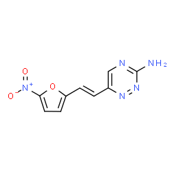 ChemSpider 2D Image | furalazine | C9H7N5O3