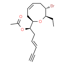 ChemSpider 2D Image | laurencin | C17H23BrO3