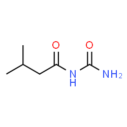 ChemSpider 2D Image | (3-methylbutyryl)urea | C6H12N2O2