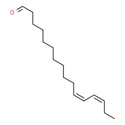 ChemSpider 2D Image | (Z,Z)-11,13-Hexadecadienal | C16H28O