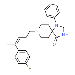 ChemSpider 2D Image | spirilene | C24H28FN3O