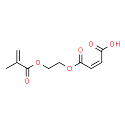 ChemSpider 2D Image | mono-2-(Methacryloyloxy)ethyl maleate | C10H12O6