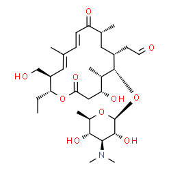 ChemSpider 2D Image | Mycaminosyltylonolide | C31H51NO10