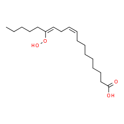 ChemSpider 2D Image | 13-hydroperoxylinoleic acid | C18H32O4