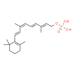 ChemSpider 2D Image | (9cis)-O~15~-Phosphonoretinol | C20H31O4P