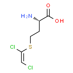 ChemSpider 2D Image | S-[(E)-1,2-Dichlorovinyl]-L-homocysteine | C6H9Cl2NO2S