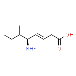ChemSpider 2D Image | (3E,5S)-5-Amino-6-methyl-3-octenoic acid | C9H17NO2