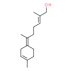 ChemSpider 2D Image | 12-hydroxy-E-r-bisabolene | C15H24O