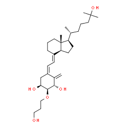 ChemSpider 2D Image | Eldecalcitol | C30H50O5