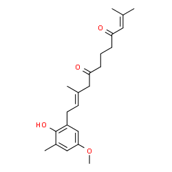 ChemSpider 2D Image | mediterraneone | C22H30O4