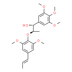 ChemSpider 2D Image | Polysyphorin | C23H30O7