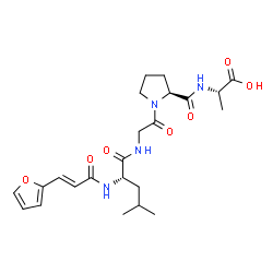 ChemSpider 2D Image | Falgpa | C23H32N4O7