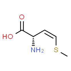 ChemSpider 2D Image | (2S,3Z)-2-Amino-4-(methylsulfanyl)-3-butenoic acid | C5H9NO2S