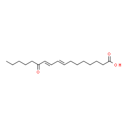ChemSpider 2D Image | 12-Oxo-8,10-heptadecadienoic acid | C17H28O3