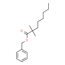 ChemSpider 2D Image | Benzyl 2,2-dimethyloctanoate | C17H26O2
