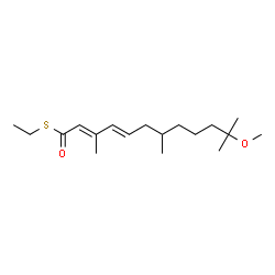 ChemSpider 2D Image | triprene | C18H32O2S