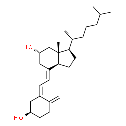 ChemSpider 2D Image | (3R,5Z,7E,11alpha)-9,10-Secocholesta-5,7,10-triene-3,11-diol | C27H44O2