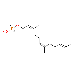 ChemSpider 2D Image | Farnesyl monophosphate | C15H27O4P