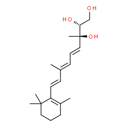 ChemSpider 2D Image | (13R,14R)-13,14-Dihydroxy-13,14-dihydroretinol | C20H32O3