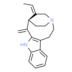ChemSpider 2D Image | Pericine | C19H22N2