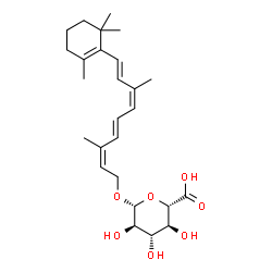 ChemSpider 2D Image | Retinyl beta-glucuronide | C26H38O7