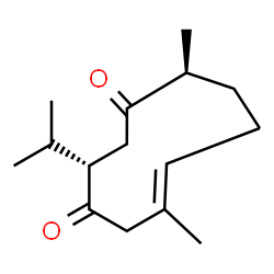 ChemSpider 2D Image | Curdione | C15H24O2