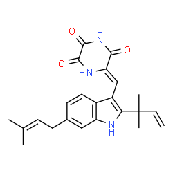 ChemSpider 2D Image | Neoechinulin | C23H25N3O3