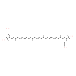 ChemSpider 2D Image | bacterioruberin | C50H76O4