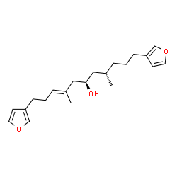 ChemSpider 2D Image | furospongin-1 | C21H30O3