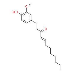 ChemSpider 2D Image | (8)-SHOGAOL | C19H28O3