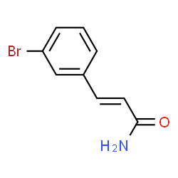 ChemSpider 2D Image | 3-bromocinnamamide | C9H8BrNO