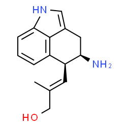 ChemSpider 2D Image | norchanoclavine-II | C15H18N2O
