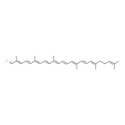 ChemSpider 2D Image | 4,4'-diaponeurosporenal | C30H40O