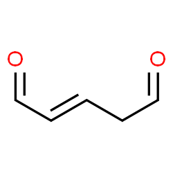 ChemSpider 2D Image | 2-Pentenedial | C5H6O2
