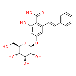 ChemSpider 2D Image | Gaylussacin | C21H22O9