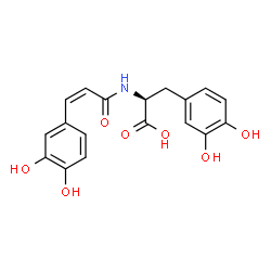 ChemSpider 2D Image | Clovamide | C18H17NO7