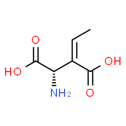 ChemSpider 2D Image | (3Z)-3-Ethylidene-L-aspartic acid | C6H9NO4