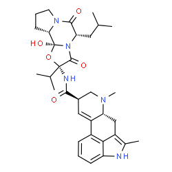 ChemSpider 2D Image | mergocriptine | C33H43N5O5