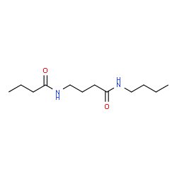 ChemSpider 2D Image | N-Butyl-4-(butyrylamino)butanamide | C12H24N2O2