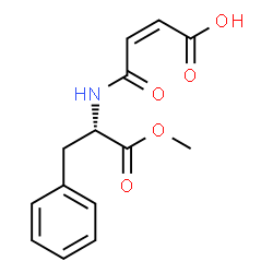 ChemSpider 2D Image | (2Z)-4-{[(2S)-1-Methoxy-1-oxo-3-phenyl-2-propanyl]amino}-4-oxo-2-butenoic acid | C14H15NO5