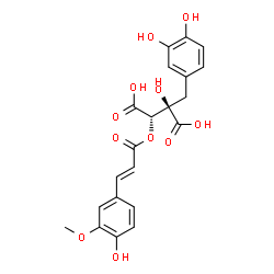 ChemSpider 2D Image | Cimicifugic acid A | C21H20O11